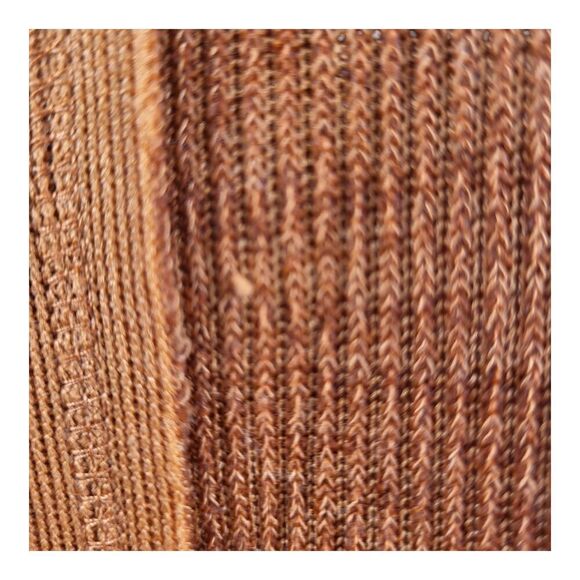 NEW POL Oversized Small Orange Sweater Multi Colored Striped Long Sleeves BOHO - Picture 13 of 14